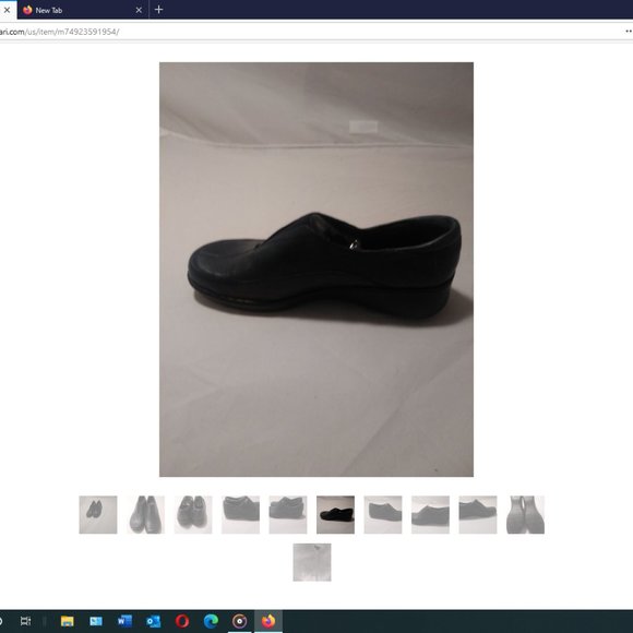 Easy Spirit Leather Esandreas Dark Blue shoes - Picture 6 of 10